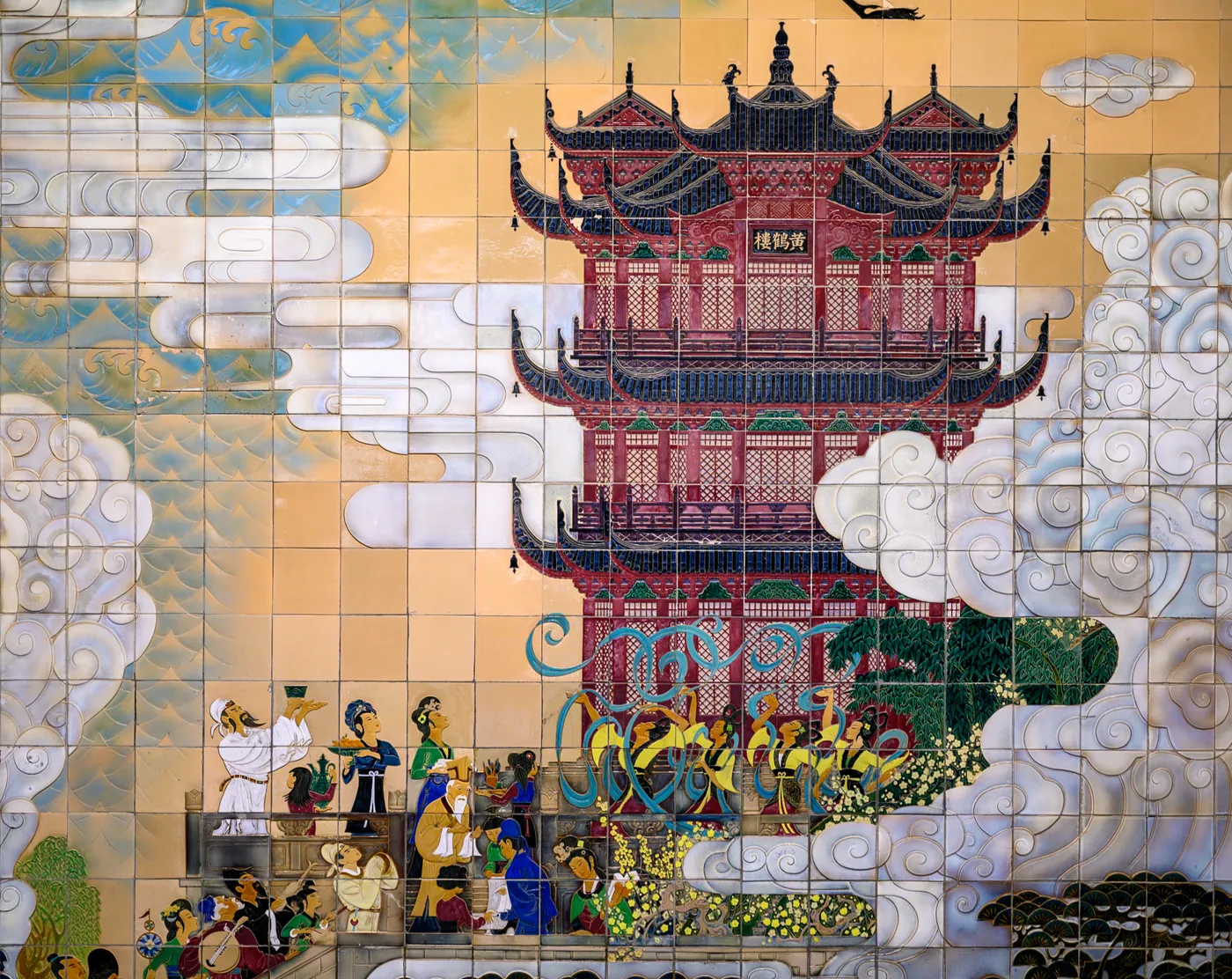 The Yellow Crane Tower in Wuhan